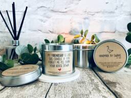 Funny Candle, Best Friend Gift, Funny Women Gift, Bff Gift, Friendship Vanilla Joke Birthday Gift For Friend, Tin Candle - thumbnail 1