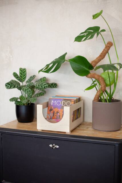Handmade Baltic Birch 7-Inch Vinyl Record Storage Box - image 1