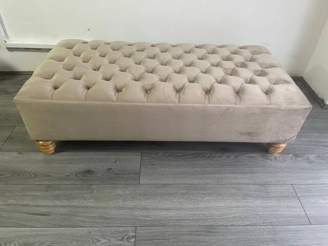 Handmade Chesterfield Coffee Table , Footstool, Puffer 4Ft X 2Ft 13 Inches High - image 1