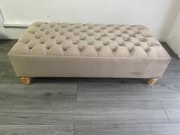 Handmade Chesterfield Coffee Table , Footstool, Puffer 4Ft X 2Ft 13 Inches High