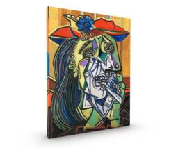 Weeping Woman Picasso Canvas Or Poster Print Glossy in Various Sizes - thumbnail 1