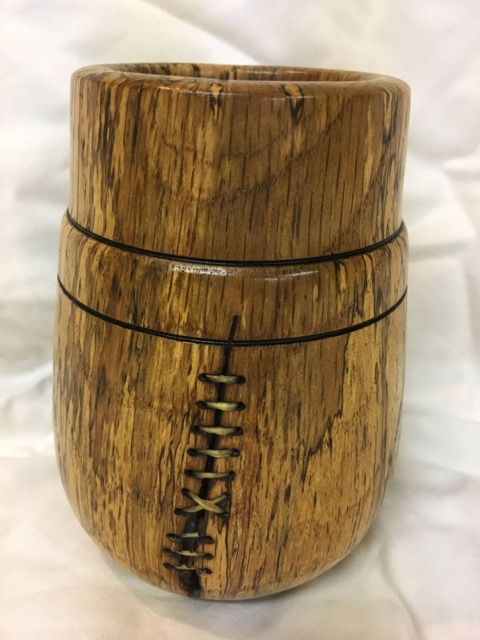 Hand-Turned Oak Bowl