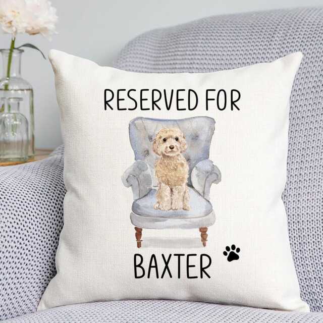 Cockapoo Cushion - Dog Related Gift Reserved For Dog Cushion Gift - image 1