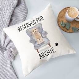Cockapoo Cushion - Dog Related Gift Reserved For Dog Cushion Gift - thumbnail 3