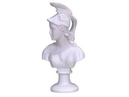 Athene Athena Minerva Pallas Goddess Of Wisdom Bust Head Statue Sculpture 9.84In - 25cm - thumbnail 1