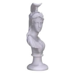 Athene Athena Minerva Pallas Goddess Of Wisdom Bust Head Statue Sculpture 9.84In - 25cm - thumbnail 3