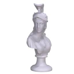 Athene Athena Minerva Pallas Goddess Of Wisdom Bust Head Statue Sculpture 9.84In - 25cm - thumbnail 2