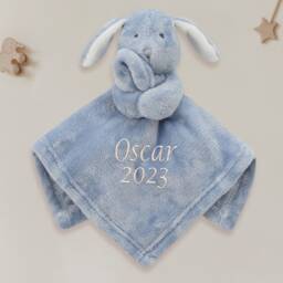 Personalised Baby Comforter Bunny Gift Soft Toy Comfort Blanket Security Cute Newborn Keepsake Name Boy Girl Present 2026 - thumbnail 4