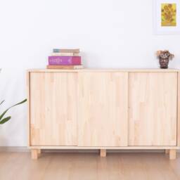 Shoe Cabinet, Handmade From Solid Pinewood - Helt - thumbnail 4