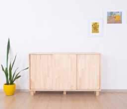 Shoe Cabinet, Handmade From Solid Pinewood - Helt - thumbnail 1