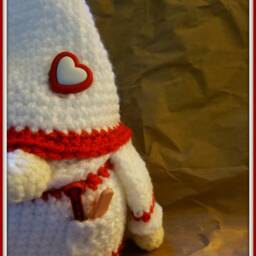 Nurse Gnome, Nursing New, Handmade To Order, About 11 Inches Tall - thumbnail 4