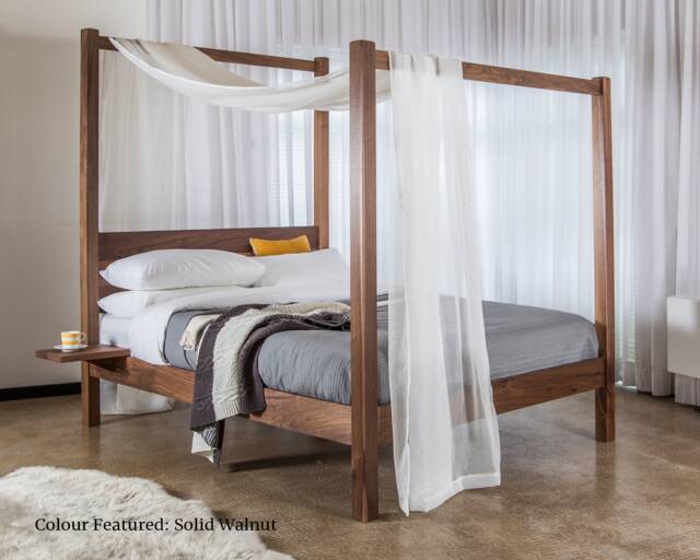 New Forest Four Poster Wooden Bed By Get Laid Beds - image 1