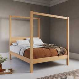 New Forest Four Poster Wooden Bed By Get Laid Beds - thumbnail 4