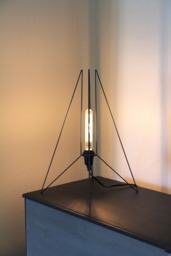 Modern Metal Geometric Retro Chandelier Home Decor Minimalist Mid Century Abstract Hanging Light Fixture Made By Geometrix - thumbnail 1