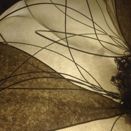 Ceiling Light-Plater White Flower in Easy Cleaning Paper - thumbnail 3