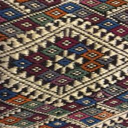 Vintage Handmade Lu Textile Silk Cotton Sateen Hemp Pillow Cover in The North Of Vietnam - thumbnail 2