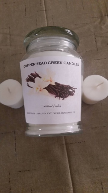 Candle Hand Poured - image 1