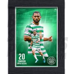 Celtic Fc Carter-Vickers 21/22 Action Poster - Officially Licensed Product A4/A3 Sizes Plus Framed Option - thumbnail 2