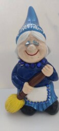 Happy Birthday Garden Gnome , Personalised, Quirky Gift Any Age, Handmade To Order - thumbnail 3