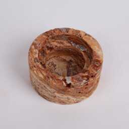 Da Vinci Travertine Candleholder - thumbnail 2
