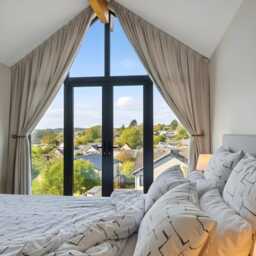 Curtains For Gable Windows, Angled Curtains, Trapezoidal Window Curtains, Apex Window End Type 4 - thumbnail 3