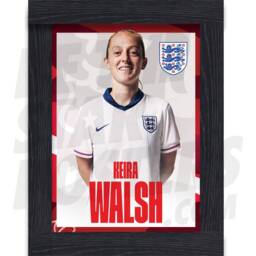 Lionesses Walsh 24/25 Home Headshot Poster - Officially Licensed Product A4/A3 Framed Options Wall Decor - thumbnail 2