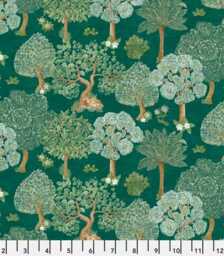 Woodland Crib Sheet Neutral Cotton Baby Bedding - thumbnail 2