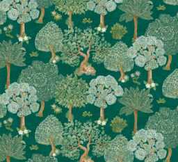 Woodland Crib Sheet Neutral Cotton Baby Bedding - thumbnail 1