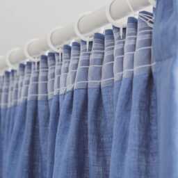 Pencil Pleat Linen Curtain - Soft Natural Fabric, Handmade For Living Room Or Bedroom, Light & Airy Drapery With Pleats - thumbnail 2