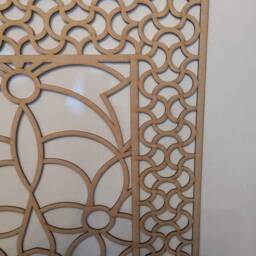 Laserkris Radiator Cabinet Wall Decor.screening-Grille - 3mm, 4mm, 6mm Thick Mdf 1200mm X 515mm - 120cm 51.5cm 871Par Pattern - thumbnail 3