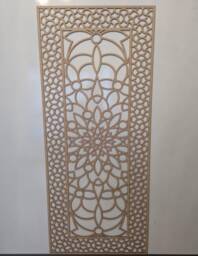 Laserkris Radiator Cabinet Wall Decor.screening-Grille - 3mm, 4mm, 6mm Thick Mdf 1200mm X 515mm - 120cm 51.5cm 871Par Pattern - thumbnail 1