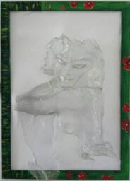 Woman Merilyn Monroe Large Wall Art Metal Sculpture Torso Abstract Git For Her Mom Mother Day Wedding 3D - thumbnail 1