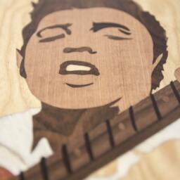 Elvis Presley Wall Art Wood Portrait - thumbnail 3