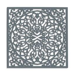 3D Stylish Wood Wall Art Decor, Moroccan Design Openwork Ornament Picture, Living Room, Wooden Panel, Gift Idea - thumbnail 3