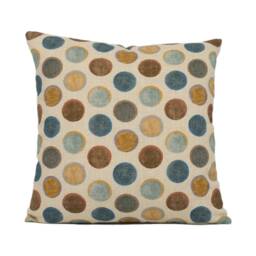 Mulberry - Croquet Antique Modern Bold Polka Dot Spots Cushion Cover Handmade Throw Pillow Designer Home D??cor - thumbnail 2