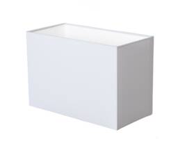 Handmade White Cotton Rectangle Lampshade