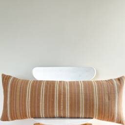 Brown Dot Block Print Mudcloth Hmong Pillow Case - thumbnail 2
