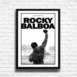 Rocky Balboa Movie Poster Vintage Film Art Print - A3, A4, A5 - thumbnail 2