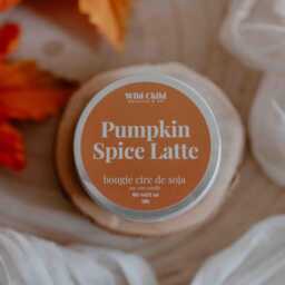 Pumpkin Spice 3Pm - Natural Scented Candle, Autumn Gift For Her, Aesthetic Interior Decoration, Halloween Candle - thumbnail 3