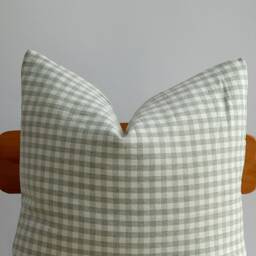 Green Neutral Natural Color & Fiber Pillow Cover - thumbnail 3