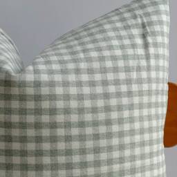 Green Neutral Natural Color & Fiber Pillow Cover - thumbnail 2