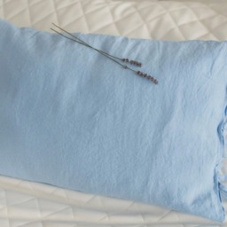 Linen Pillowcase in 24 Colors/King, Queen, Standard Softened Washed Natural Linen Eco - Friendly Bedding King Cover With Ties - thumbnail 2