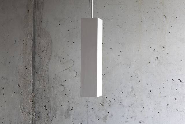 Handmade Plaster Pendant Light Modern Sculptural Lighting - image 1