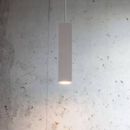 Handmade Plaster Pendant Light Modern Sculptural Lighting - thumbnail 3