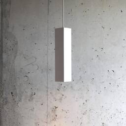 Handmade Plaster Pendant Light Modern Sculptural Lighting - thumbnail 2