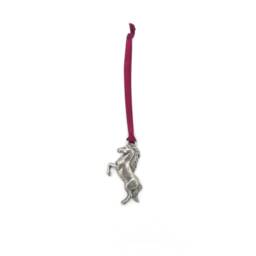 Horse Hanging Decoration - Rearing Ornament Christmas Lover Pony Lucky Charm Gift For Her Riding - thumbnail 4