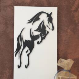 Wall Decoration/Wooden Painting Horse - thumbnail 3