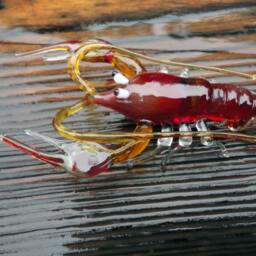 Lobster Glass Miniature, Crayfish, Art Crayfish , Blown Lobster - thumbnail 2