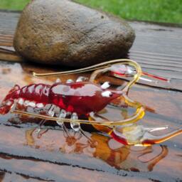 Lobster Glass Miniature, Crayfish, Art Crayfish , Blown Lobster - thumbnail 3
