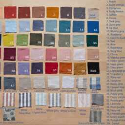 Linen Roman Blind - -Roman Shades-Linen Plain Fabric -Hardware Is Included- Made To Measure Blind- Custom Shade - thumbnail 4